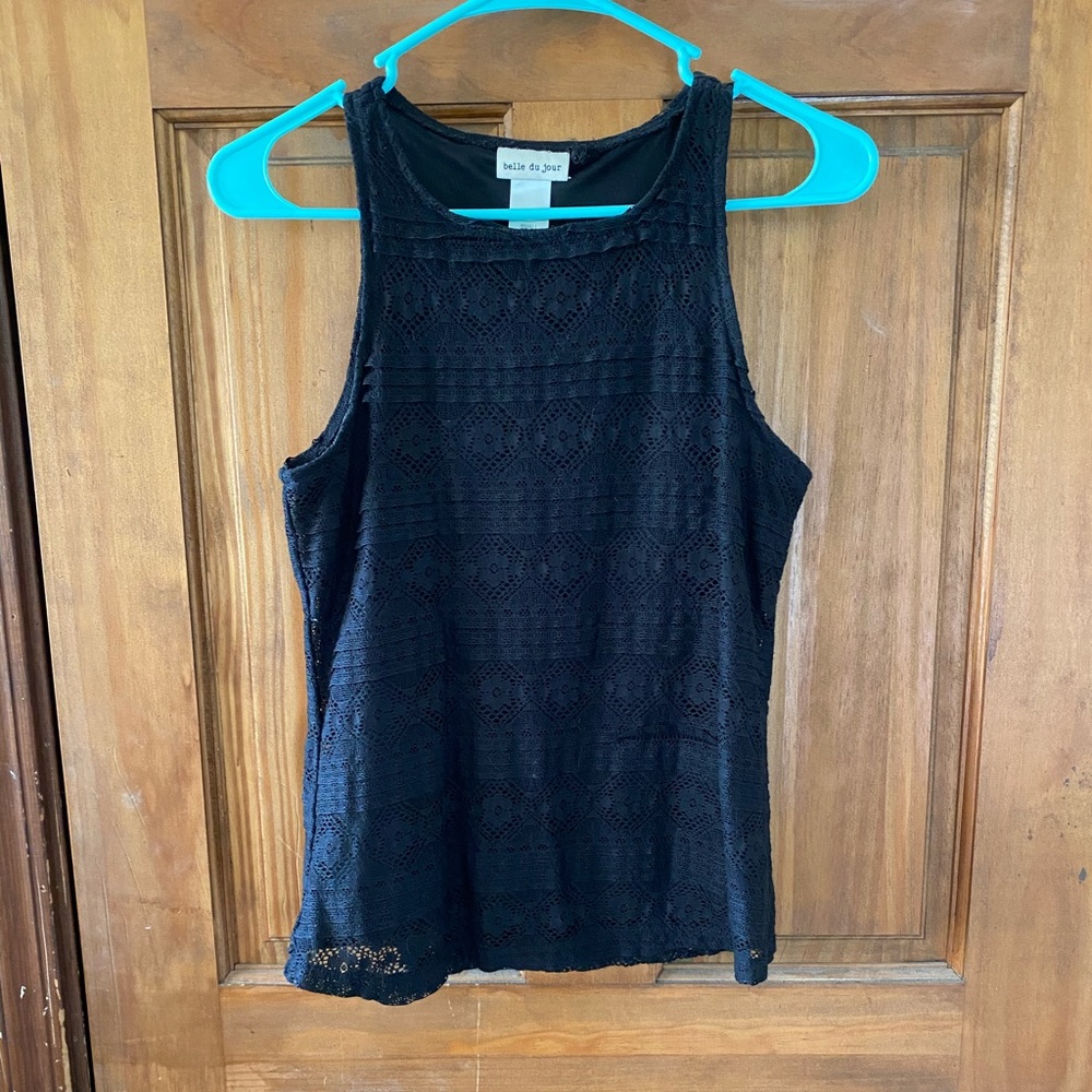 Lace tank top